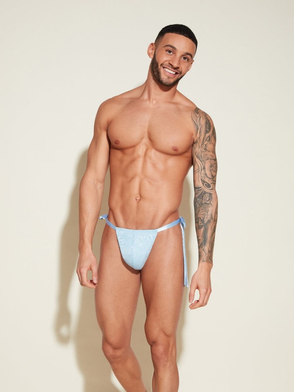 Cosabella Light Blue Men’s Tie-Side Brief